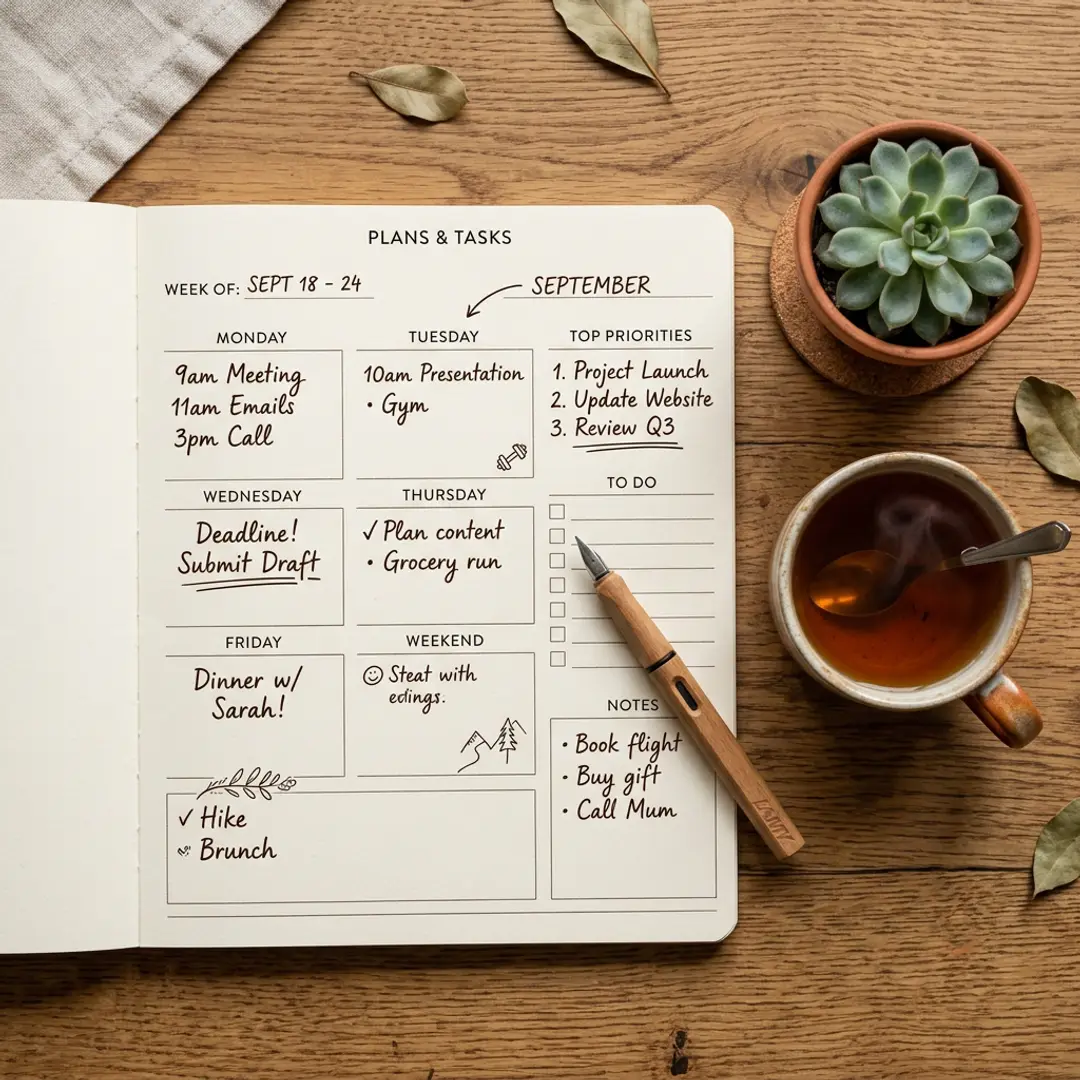 Calm Garden Planner